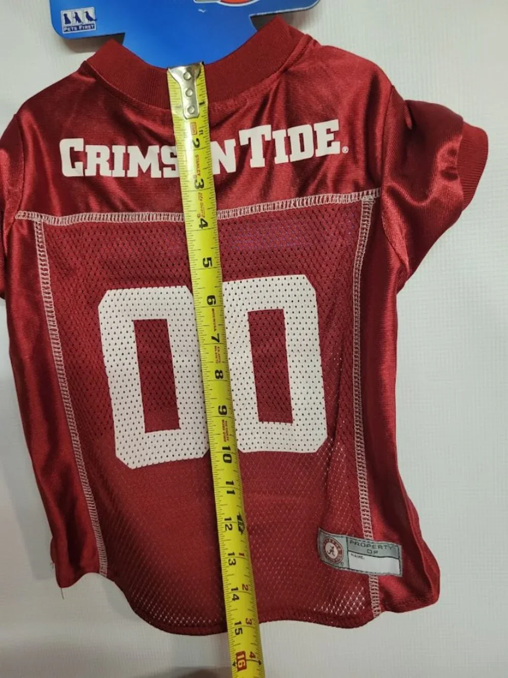 Pets First Alabama Crimson Tide Dog Football Jersey Medium NCAA Pet Wear qt
